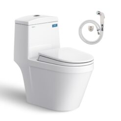 Bồn cầu 1 khối Viglacera V35M nắp êm xả xoáy (+ vòi xịt VG826) 19 Bồn cầu 1 khối Viglacera V35M nắp êm xả xoáy (+ vòi xịt VG826)