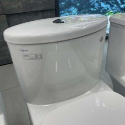 Bồn cầu 1 khối Viglacera V37M nắp êm (+ vòi xịt VG826)