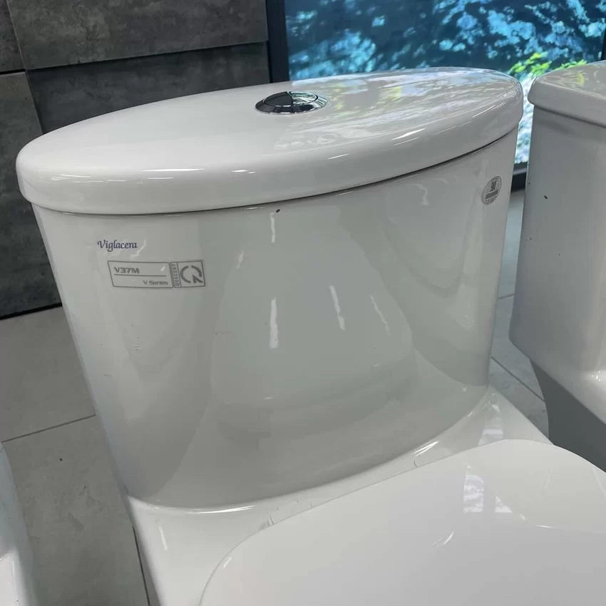 Thiết kế sang trọng của bồn cầu Viglacera V37M Thiết kế sang trọng của bồn cầu Viglacera V37M
