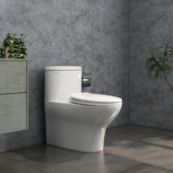 Bồn cầu 1 khối Viglacera V37M nắp êm (+ vòi xịt VG826) 12 Bồn cầu 1 khối Viglacera V37M nắp êm (+ vòi xịt VG826)