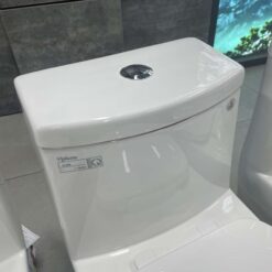 Bồn cầu 1 khối Viglacera V39 nắp êm xả thẳng (+ vòi xịt VG826)