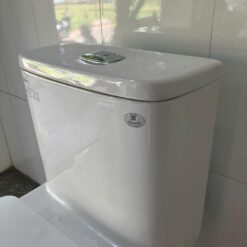 Bồn cầu 1 khối Viglacera V63 nắp êm (+ vòi xịt VG826 & van VG853)