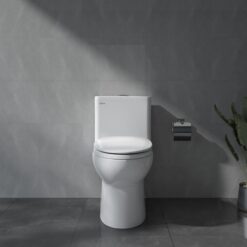 Bồn cầu 1 khối Viglacera V64 nắp êm (+ vòi xịt VG826 & van VG853)