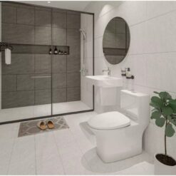 Bồn cầu 1 khối Viglacera V72-CAU nắp êm (+ vòi xịt VG826) 17 Bồn cầu 1 khối Viglacera V72-CAU nắp êm (+ vòi xịt VG826)