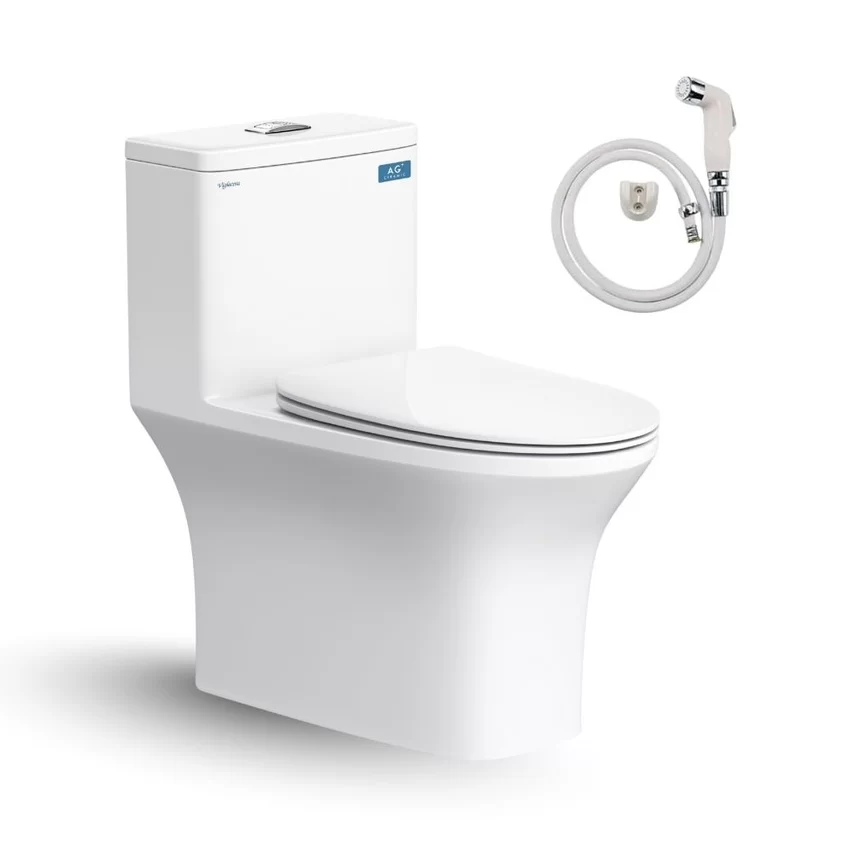 Bồn cầu 1 khối Viglacera V72-CAU nắp êm (+ vòi xịt VG826) 11 Bồn cầu 1 khối Viglacera V72-CAU nắp êm (+ vòi xịt VG826)