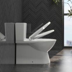 Bồn cầu 1 khối Viglacera V808 nắp êm (+ vòi xịt VG826 & van VG853)