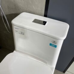 Bồn cầu 1 khối Viglacera V816 nắp êm (+ vòi xịt VG826 & van VG853)