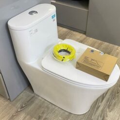 Bồn cầu 1 khối Viglacera V829 nắp êm (+ vòi xịt VG826)