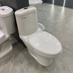 Bồn cầu 2 khối Viglacera VI107 nắp êm