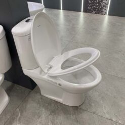 Bồn cầu 2 khối Viglacera VI107 nắp êm