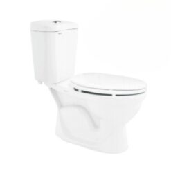 Bồn cầu 2 khối Viglacera VI28 nắp thường (+ lavabo VTL2)