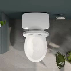Bồn cầu 2 khối Viglacera VI44 nắp thường (+ lavabo VTL2) 11 Bồn cầu 2 khối Viglacera VI44 nắp thường (+ lavabo VTL2)