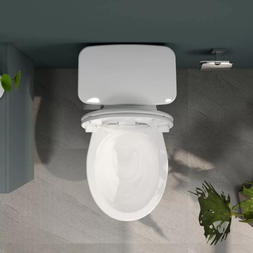 Bồn cầu 2 khối Viglacera VI44 nắp thường (+ lavabo VTL2) 17 Bồn cầu Viglacera VI44 tại Hải Yến Home