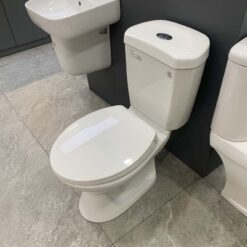 Bồn cầu 2 khối Viglacera VI66 nắp thường / nắp êm