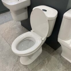 Bồn cầu 2 khối Viglacera VI66 nắp thường / nắp êm 11 Bồn cầu 2 khối Viglacera VI66 nắp thường / nắp êm