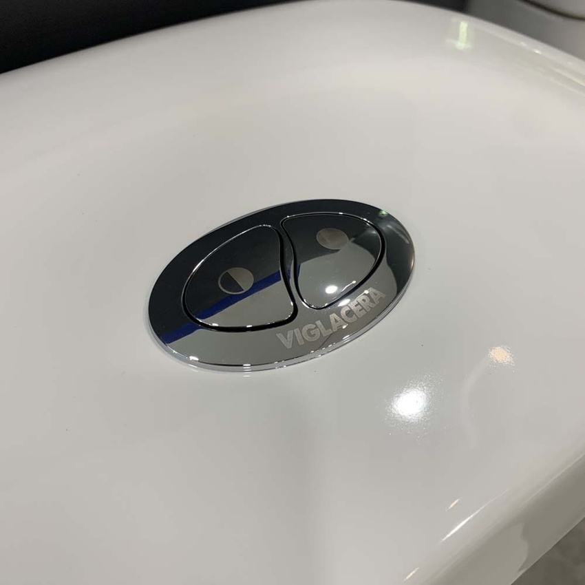 Bồn cầu 2 khối Viglacera VI66 nắp thường / nắp êm 7 Bồn cầu 2 khối Viglacera VI66 nắp thường / nắp êm