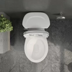 Bồn cầu 2 khối Viglacera VI77 nắp thường (+ lavabo VTL2) 11 Bồn cầu 2 khối Viglacera VI77 nắp thường (+ lavabo VTL2)
