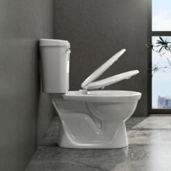 Bồn cầu 2 khối Viglacera VI77 nắp thường (+ lavabo VTL2) 12 Bồn cầu 2 khối Viglacera VI77 nắp thường (+ lavabo VTL2)