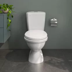 Bồn cầu 2 khối Viglacera VI88 nắp thường / nắp êm 11 Bồn cầu 2 khối Viglacera VI88 nắp thường / nắp êm