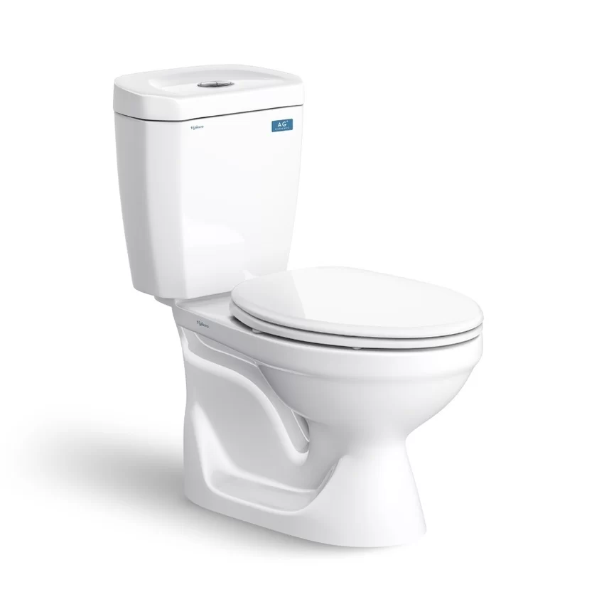 Bồn cầu 2 khối Viglacera VI88 nắp thường / nắp êm 9 Bồn cầu 2 khối Viglacera VI88 nắp thường / nắp êm