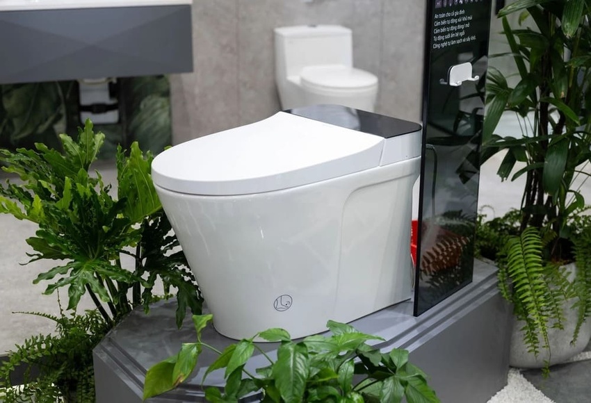 Bồn cầu điện tử Viglacera V882B (V.16.882B) 20 Bồn cầu điện tử Viglacera V882B - SKU V882B