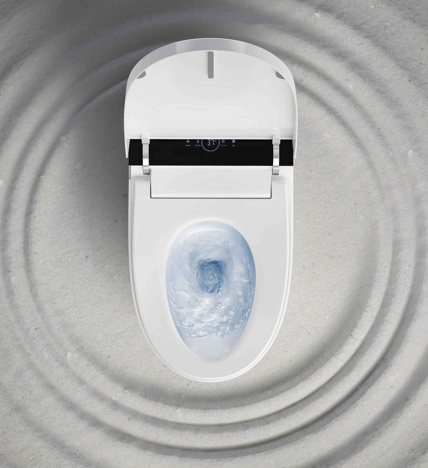 Bồn cầu điện tử Viglacera V882B (V.16.882B) 21 Thiết kế hiện đại của bồn cầu điện tử Viglacera V882B