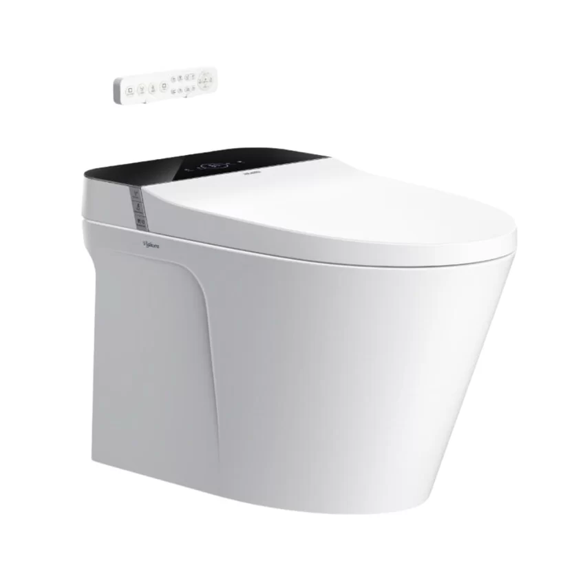 Bồn cầu điện tử Viglacera V882B (V.16.882B) 22 Bảng điều khiển tiện lợi của bồn cầu Viglacera V882B