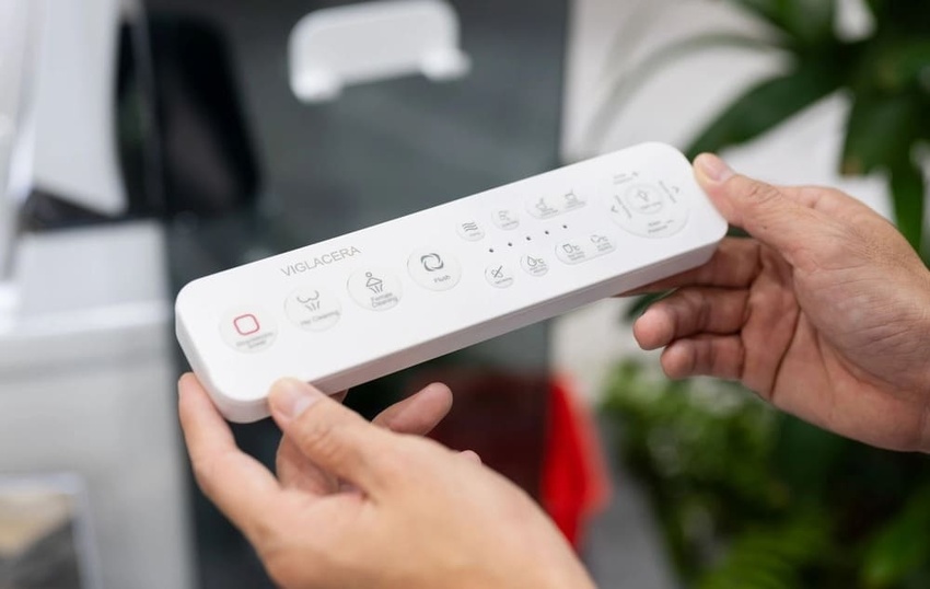 Bồn cầu điện tử Viglacera V882B (V.16.882B) 6 Bồn cầu điện tử Viglacera V882B (V.16.882B)