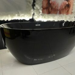 Bồn tắm đặt sàn 1.5m màu đen MOWOEN MW8223B-150 9 Bồn tắm đặt sàn 1.5m màu đen MOWOEN MW8223B-150