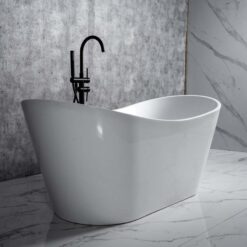 Bồn tắm đặt sàn 1.6m CURVED MOWOEN MW8207B-160