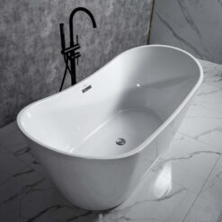 Bồn tắm đặt sàn 1.6m CURVED MOWOEN MW8207B-160