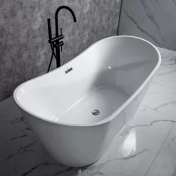 Bồn tắm đặt sàn 1.6m CURVED MOWOEN MW8207B-160