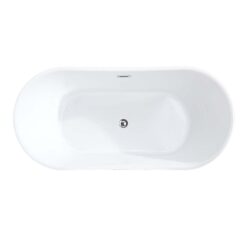 Bồn tắm đặt sàn 1.6m CURVED MOWOEN MW8207B-160