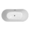Bồn tắm đặt sàn 1.6m CURVED MOWOEN MW8207BW-160 2 Bồn tắm đặt sàn 1.6m CURVED MOWOEN MW8207BW-160