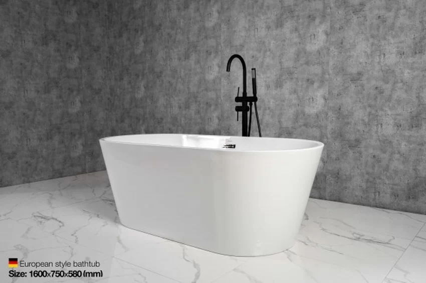 Bồn tắm đặt sàn 1.6m MOWOEN MW8201-160 7 Bồn tắm đặt sàn 1.6m MOWOEN MW8201-160