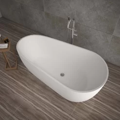 Bồn tắm đặt sàn 1.7m CURVED MOWOEN MW8024-170
