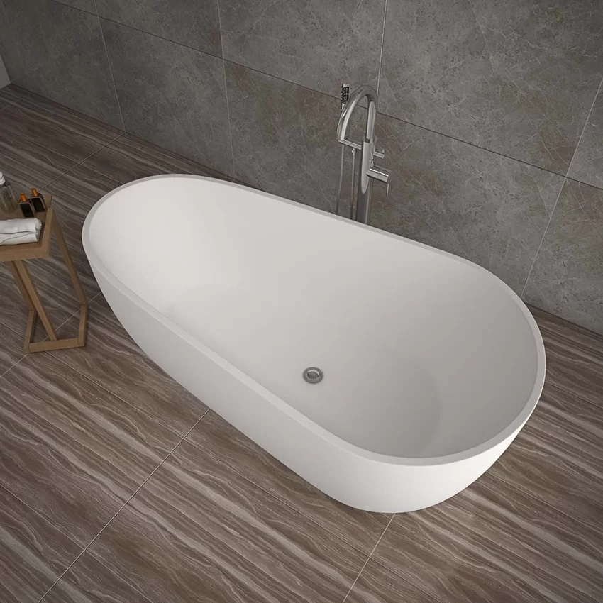 Bồn tắm đặt sàn 1.7m CURVED MOWOEN MW8024-170 Bồn tắm đặt sàn 1.7m CURVED MOWOEN MW8024-170