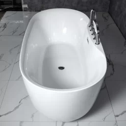 Bồn tắm đặt sàn 1.7m gồm vòi MOWOEN MW8237F-170