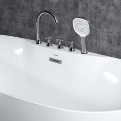 Bồn tắm đặt sàn 1.7m gồm vòi MOWOEN MW8237F-170