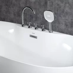 Bồn tắm đặt sàn 1.7m gồm vòi MOWOEN MW8237F-170