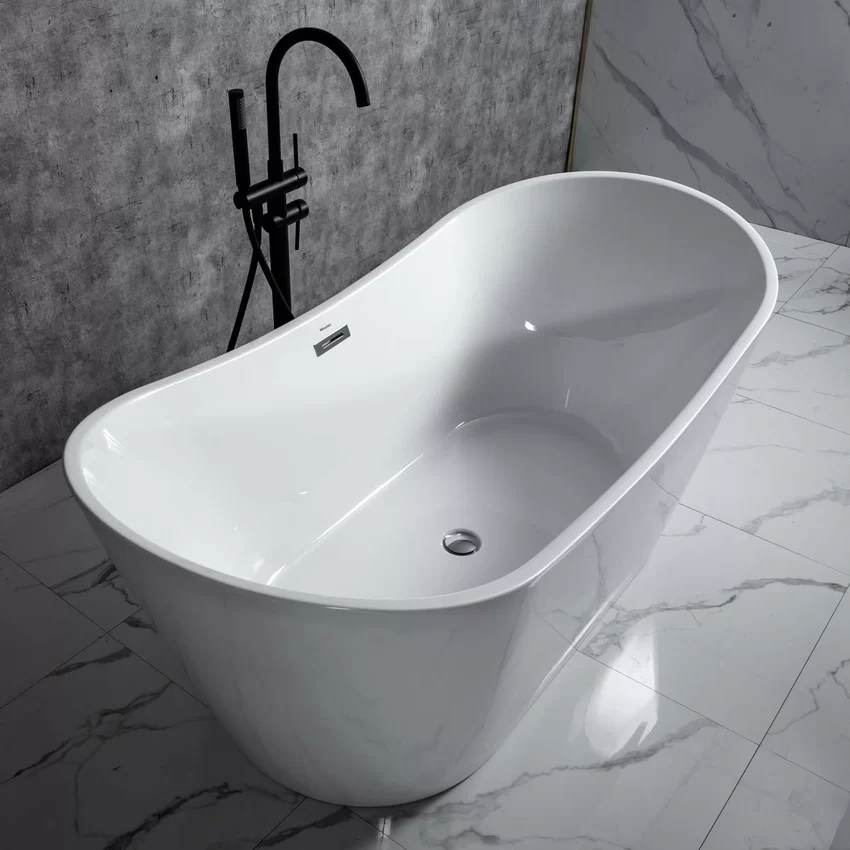 Bồn tắm MOWOEN MW8207B-170 Bồn tắm đặt sàn 1.7m MOWOEN MW8207B-170