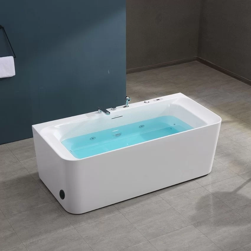 Bồn tắm đặt sàn massage 1.5m MOWOEN MW8217FB-150 Bồn tắm đặt sàn massage 1.5m MOWOEN MW8217FB-150