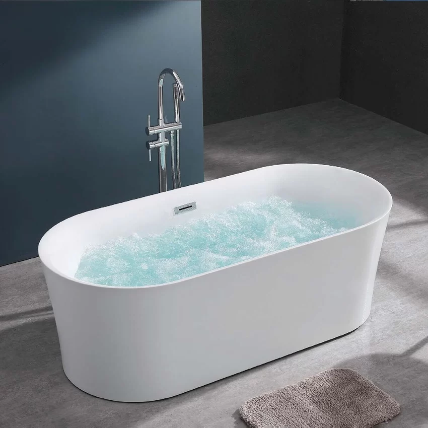 Bồn tắm đặt sàn massage 1.5m MOWOEN MW8229-150.MS 20 Bồn tắm trong không gian phòng tắm