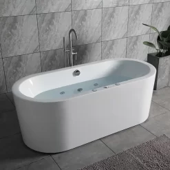 Bồn tắm đặt sàn massage 1.69m MOWOEN MW8215B-170.MS