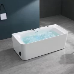 Bồn tắm đặt sàn massage 1.6m MOWOEN MW8217FB-160