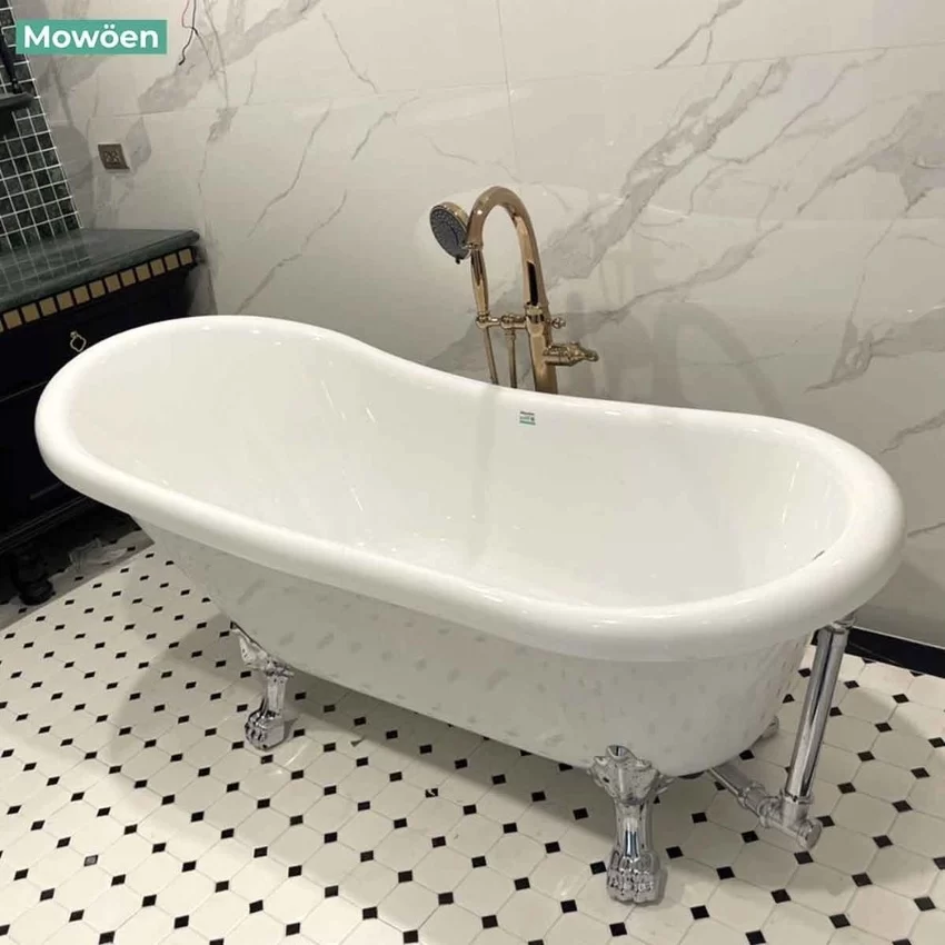 Bồn tắm đặt sàn tân cổ điển 1.8m MOWOEN MW905-180 18 Bồn tắm đặt sàn tân cổ điển 1.8m MOWOEN MW905-180 - SKU MW905-180