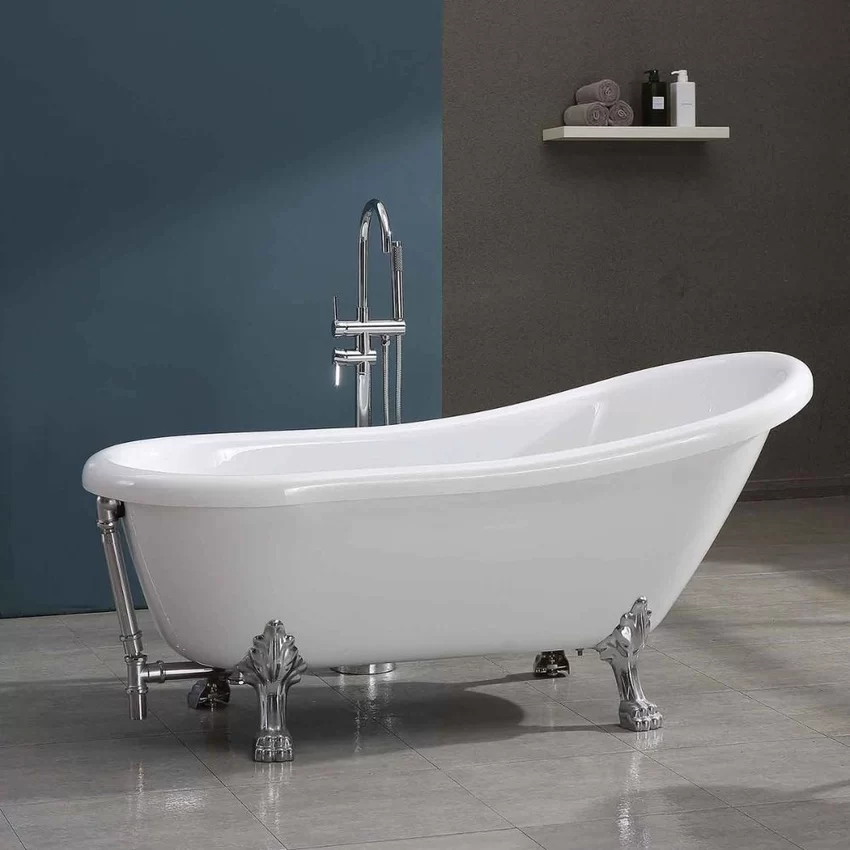 Bồn tắm đặt sàn tân cổ điển 1.8m MOWOEN MW905-180 8 Bồn tắm đặt sàn tân cổ điển 1.8m MOWOEN MW905-180