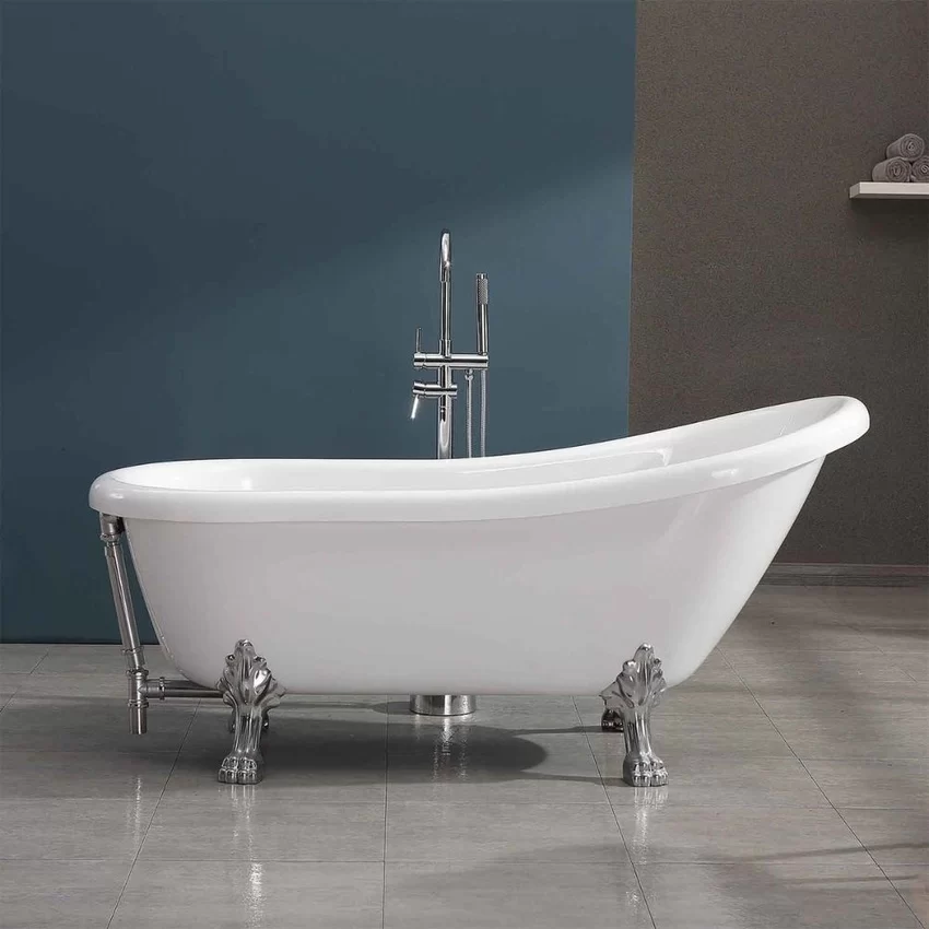 Bồn tắm đặt sàn tân cổ điển 1.8m MOWOEN MW905-180 10 Bồn tắm đặt sàn tân cổ điển 1.8m MOWOEN MW905-180