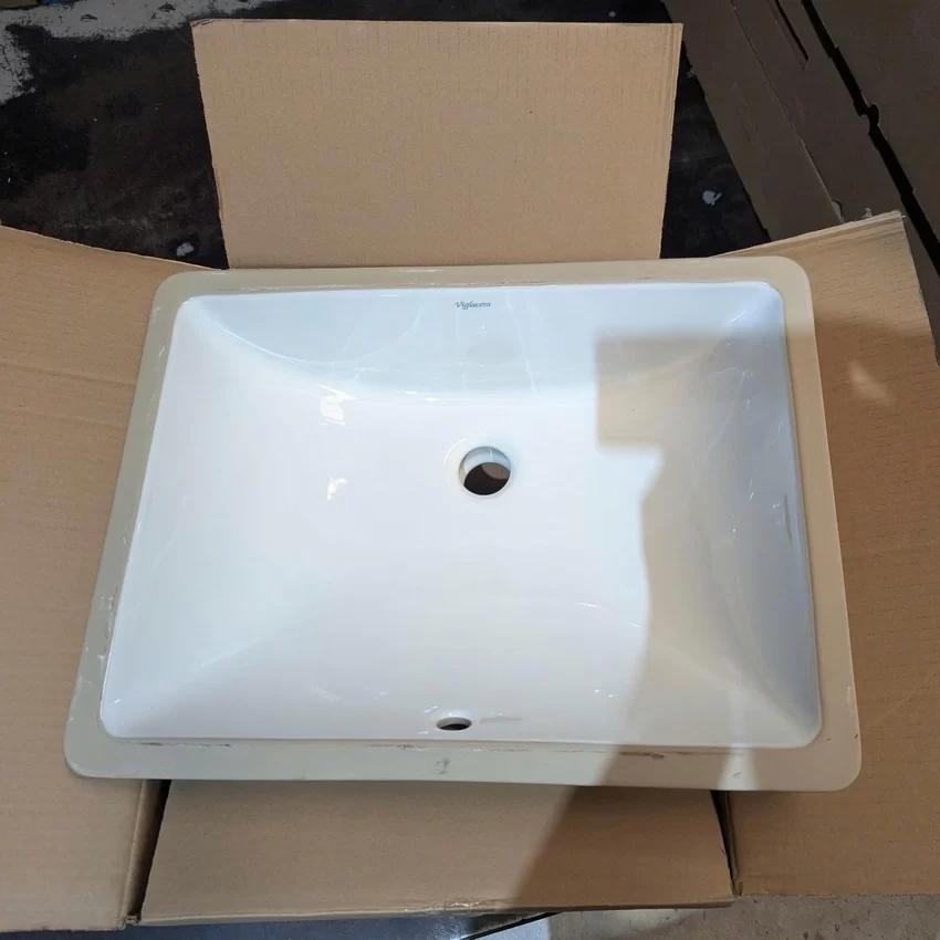 Chậu lavabo âm bàn Viglacera US3 12 Chậu Lavabo Âm Bàn Viglacera US3