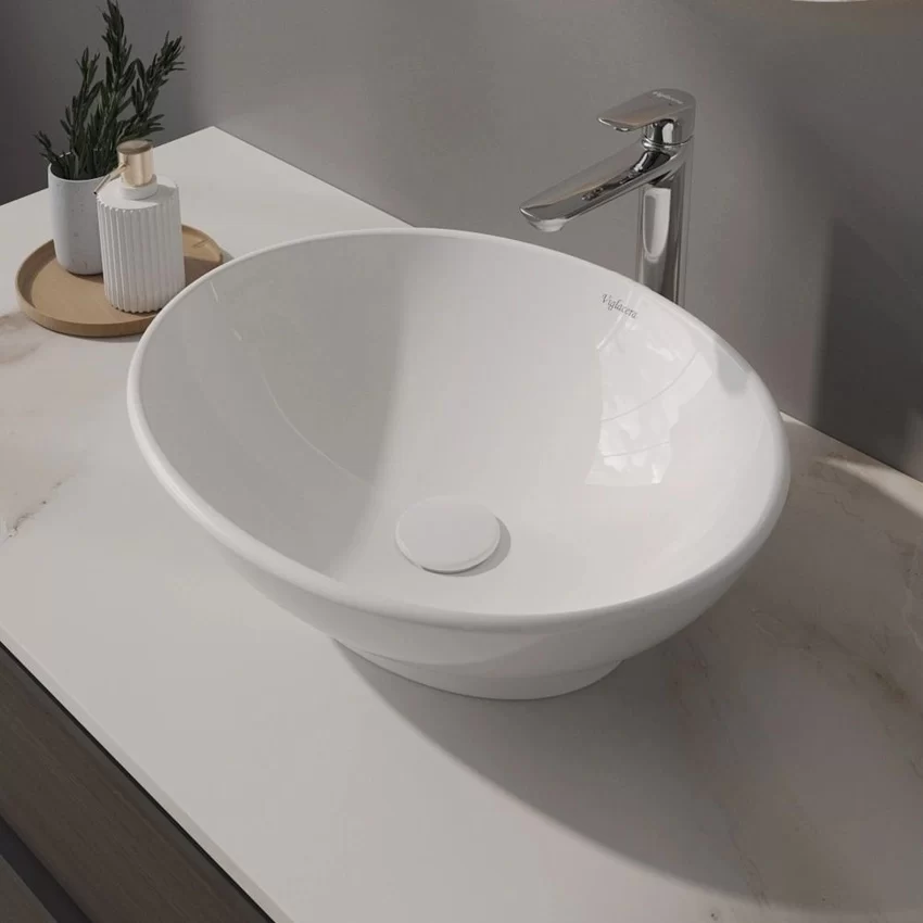 Chậu lavabo đặt bàn Viglacera BS415 Chậu lavabo đặt bàn Viglacera BS415